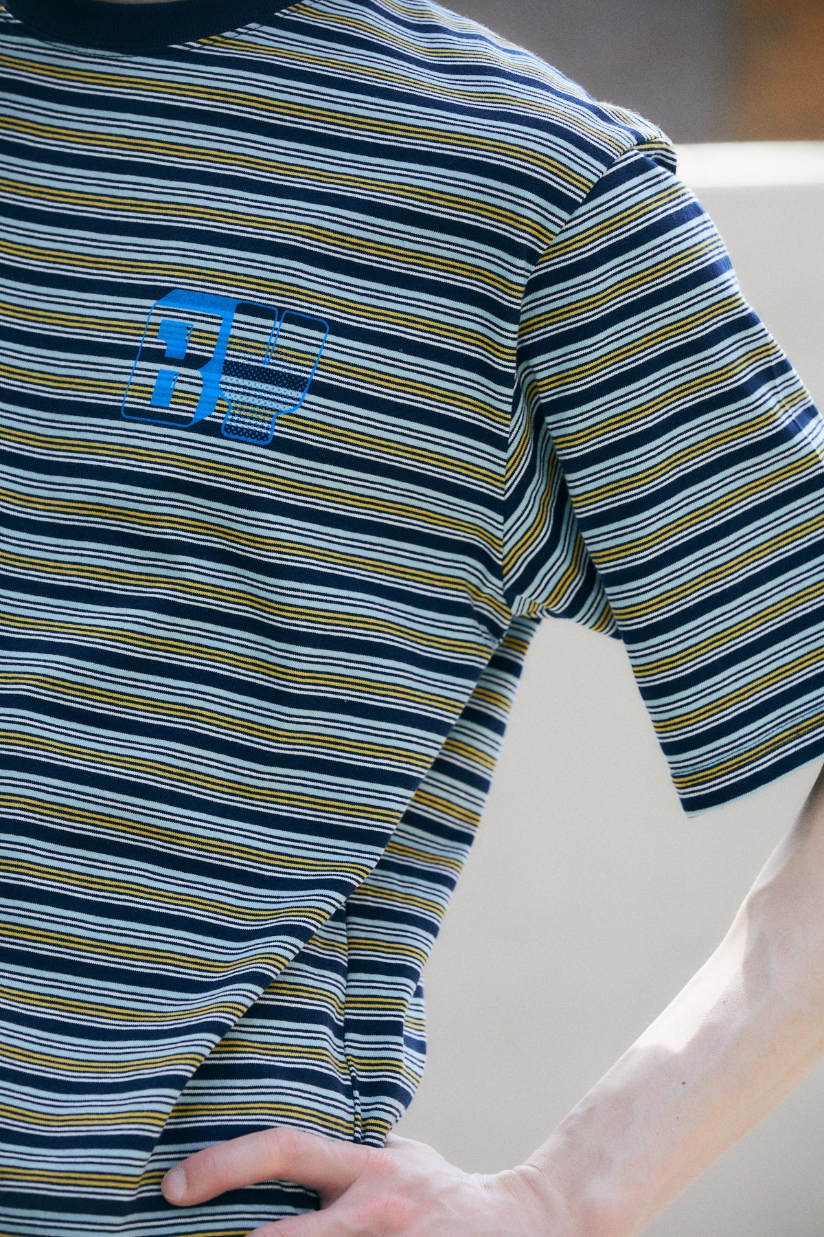 BY (Stripe T-shirt Multi)
