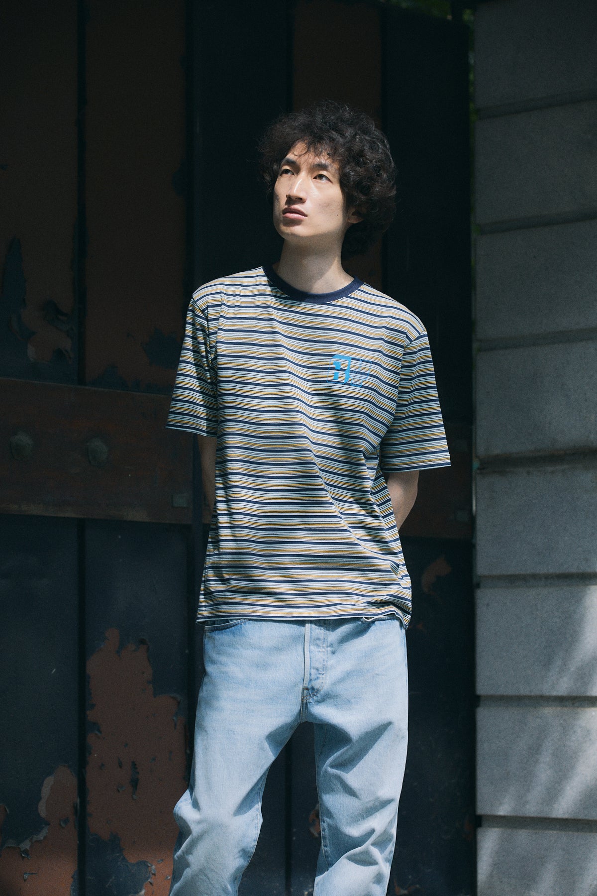 BY (Stripe T-shirt Multi)